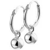 The Jewelry Collection Zilver Gerhodineerde Oorringen 1329584