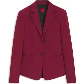 HUGO Slim-fit blazer van stretchmateriaal Maat 34