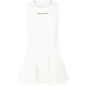 Osaka Baseline Rib Sleeveless Dress Wit XL Vrouw