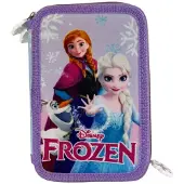 Diakakis Disney, Frozen (De Eiskoningin), Winter Magic, gevulde, drielaags pennenetui