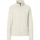 The North Face Functionele fleece jas 'GLACIER' stone grey / wit