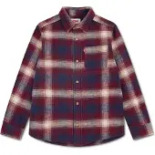 Levi's Overhemd lichtbeige / marine / wijnrood