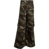 Adidas Originals Cargobroek 'CAMO' bruin / groen / kaki