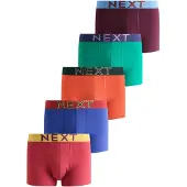 Next Boxershorts enziaan / appel / bessen / oranje / kersrood