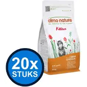 Almo Nature 20x Life - Kitten Kattenvoer Droogvoer - Onderhoud - Kip - 400g