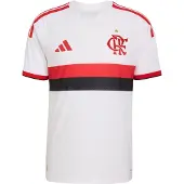 Adidas Functioneel shirt 'CR Flamengo 26 Away Authentic' rood / zwart / wit