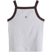 Next Top chocoladebruin / grijs gemêleerd