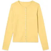Vero Moda Gebreid vest 'VMAnna' geel