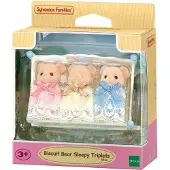 Sylvanian Families NIEUW 5866 Drieling Koekjes beer- extra zacht- 3 speelfiguren