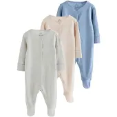 Next - Jongens - Set van 3 babypyjama's - Blauw