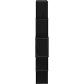 vidaXL Wandplank Zwart eiken 120 x 20 x 136 cm Bewerkt hout
