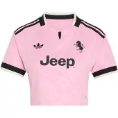 Adidas Functioneel shirt 'Juventus Turis 26-27' rosa / zwart / wit
