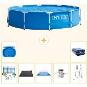 Intex Framezwembad, rond - 305x76 cm - 8-delig, model S20424