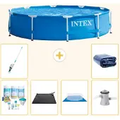 Intex Framezwembad, rond - 305x76 cm - 7-delig, model S20419