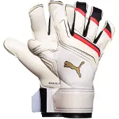 Puma Keepershandschoenen King Ultimate Hybrid The Arrival - Amangaan met suiker/Zwart/Ultra Red