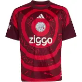 Adidas Ajax Pre-Match Trainingsshirt 2026-2027 Kids Rood