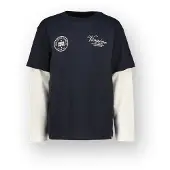 Vingino Jongens Oversized T-shirt Habu Jongen Blauw 104