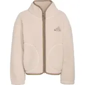 Adidas Functionele fleece jas beige / donkerbeige