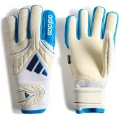 Adidas Copa Pro Fingersave Keepershandschoenen Wit Blauw Donkerblauw