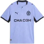 Puma Olympique de Marseille 26/27 derde voetbalshirt, Blauw, Maat 13-14Y