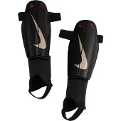 Nike Charge Scheenbeschermers Zwart Felrood Goud