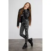 Desigual Leggings zwart / wit