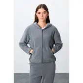 Tommy Life Oversized Hoodie trainingspak met rits