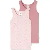 Schiesser Onderhemd ' Fine Rib Multi ' rosa / oudroze