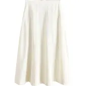 Next - Dames - Denim lange rok - Tall - Wit