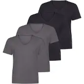 Sloggi Heren onder t-shirts 4 pack SLG Base