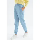 Tommy Life Dames Hoge Taille Fleece Jogger Sweatpants