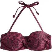 Next - Dames - Gedraaide bandeau-bikintop met vulling en beugel - Roze
