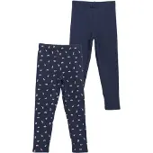 s.Oliver Leggings navy / pastelgroen / rosa