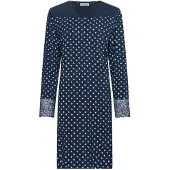 Pastunette Modal dames nachthemd donkerblauw Premium | Maat 40