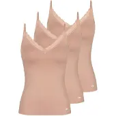Sloggi Dames spaghettitop 3 pack Go Blush