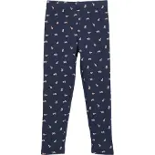 s.Oliver Leggings navy / pastelgroen / rosa