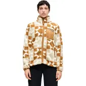 Columbia Functionele fleece jas 'West Bend' karamel / cappuccino / wit