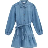 Blue Ridge Jurk 'Meisjes' blauw denim