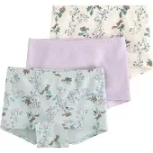 Lindex Onderbroek bruin / pastelgroen / lichtlila / natuurwit