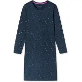Schiesser Nachthemd 'Casual Essentials' nachtblauw / pink