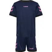 Hummel Trainingspak navy / pink