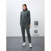 Tommy Life Dames Lange Mouwen Rits Trainingspak Set