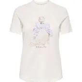 ONLY Shirt 'ONLPAULA' goud / rosa / wit / natuurwit