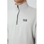 Tommy Life Heren Pluche Halve Rits Sweatshirt