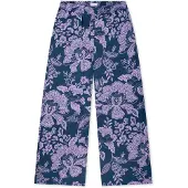 Schiesser Pyjamabroek ' Mix & Relax ' donkerblauw / lila / sering