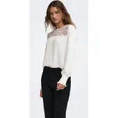 ONLY Blouse 'ONLMette' natuurwit