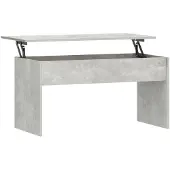 vidaXL Salontafel 102x50,5x52,5 cm bewerkt hout betongrijs
