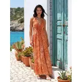 Hiccups for Kids Etnisch Gekleed Bohemian Maxi Jurk