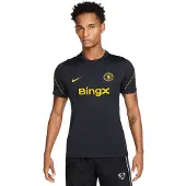 Nike Chelsea Strike Trainingsshirt 2026-2027 Donkerblauw Goudgeel