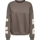 ONLY Sweatshirt ecru / grijs